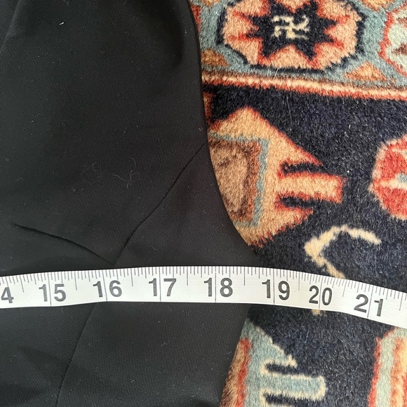 NWT Anthropologie Maeve tuxedo jumpsuit pinafore wide leg deep v 8 - Picture 6 of 10